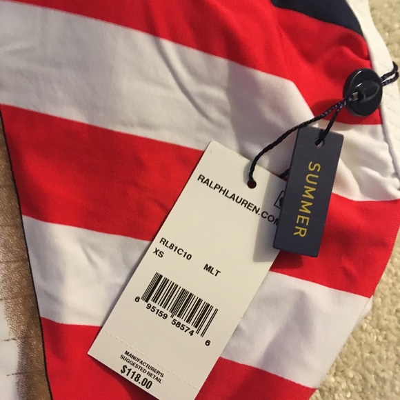 ✨sold✨NWT Polo One Piece Bathing Suit - Picture 4 of 5